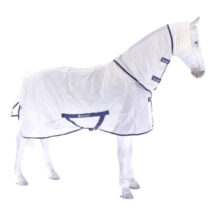 Bucas Freedom Fliegendecke Full Neck silvergrey 165cm, silvergrey 165cm