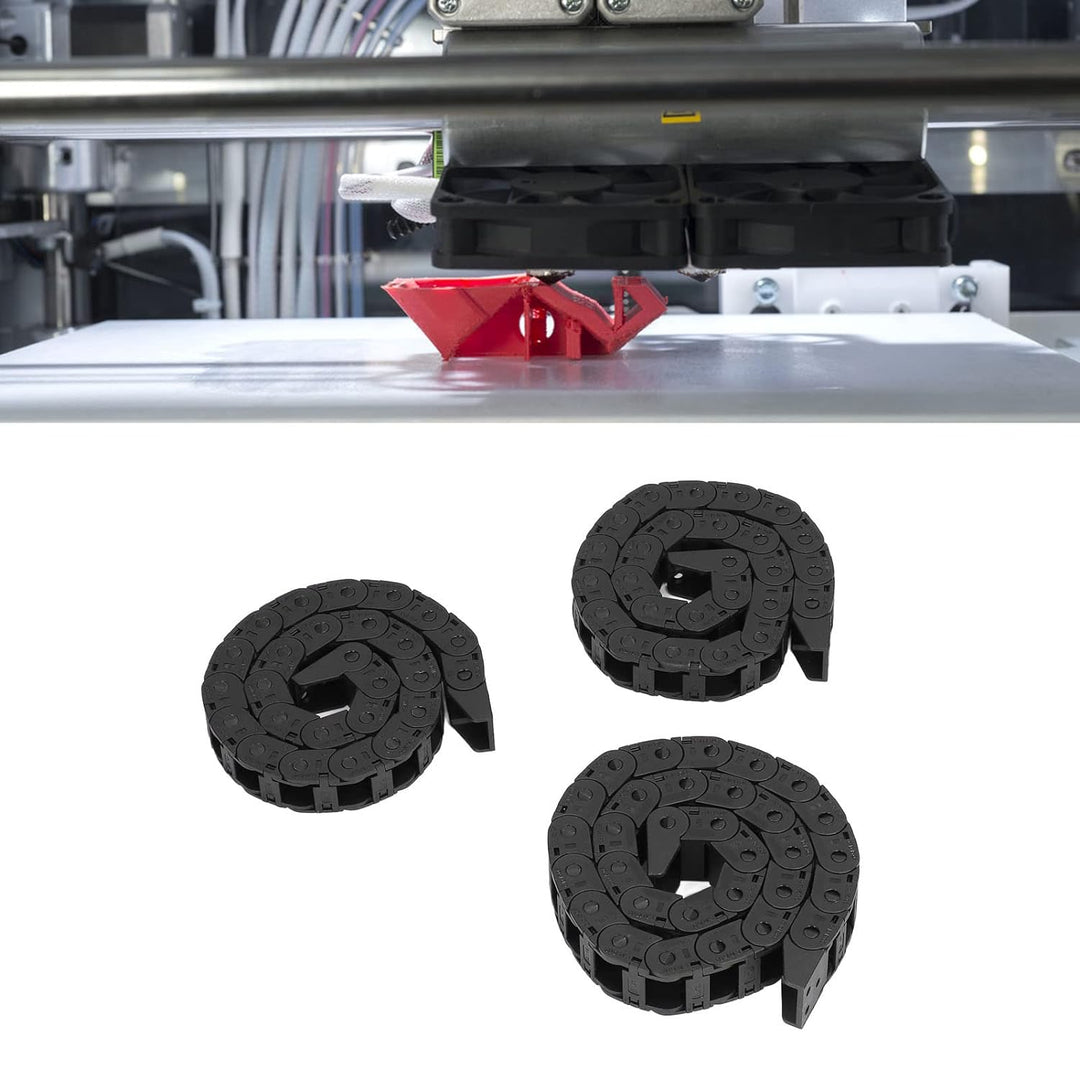 Offene Schleppketten, Kabelträgerkette 3 Stück für VORON 2.4 3D-Drucker