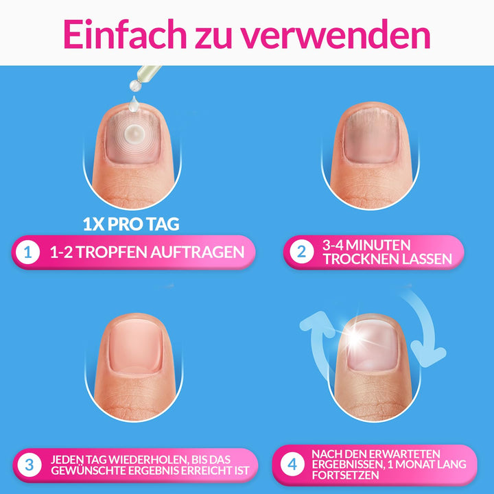 EXCILOR - Regenerierendes Nagelserum - Repariert & schützt geschädigte & verfärbte Nägel - Patentier