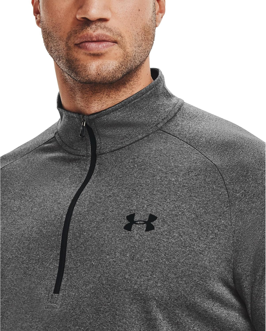 Under Armour Sweatshirt Herren Carbon Heather (090)/Schwarz XXL, Carbon Heather (090)/Schwarz XXL