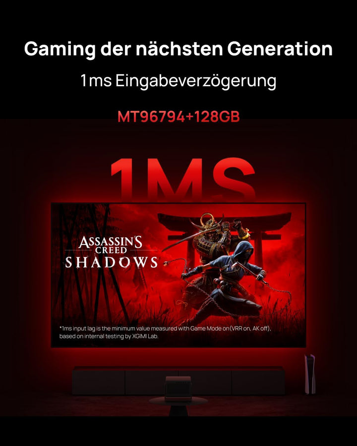 XGIMI Horizon 20 Pro 4K RGB Triple Laser Heimkino Beamer, 4100 ISO Lumen, Google TV mit lizenziertem