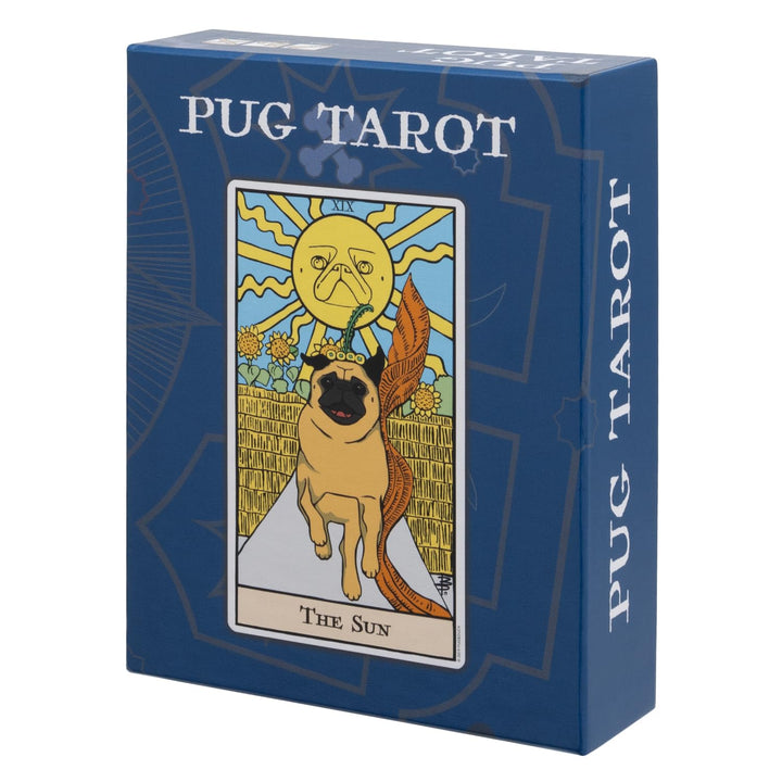 Thames & Kosmos Mops-Tarot, Tarotkarten mit lustigen Hunde-Illustrationen, einfach zu bedienendes Ta