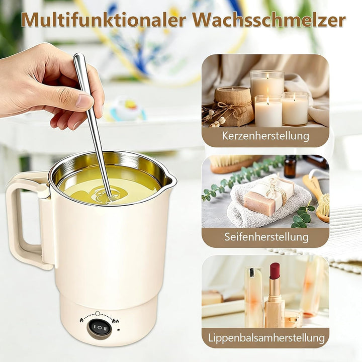 KEARLGMBH Kerzen Selber Machen Set, DIY Kerzenherstellung Kit für Erwachsene Anfänger Kinder mit 8 *