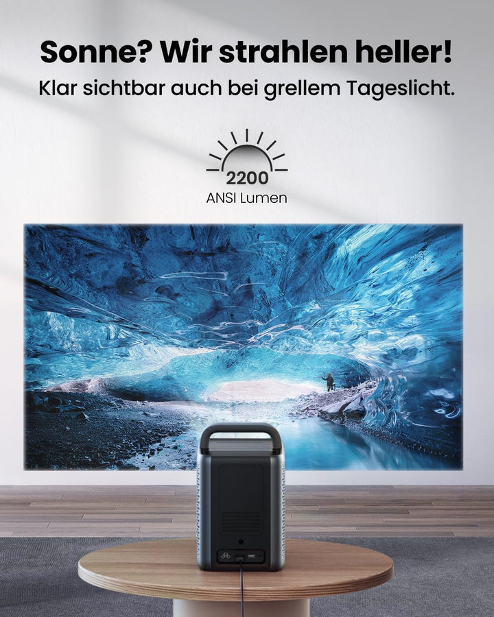 Nebula Cosmos Laser 4K, Smarter Laser-Projektor, 2400 ISO Lumen, Automatische Trapezkorrektur, Dolby