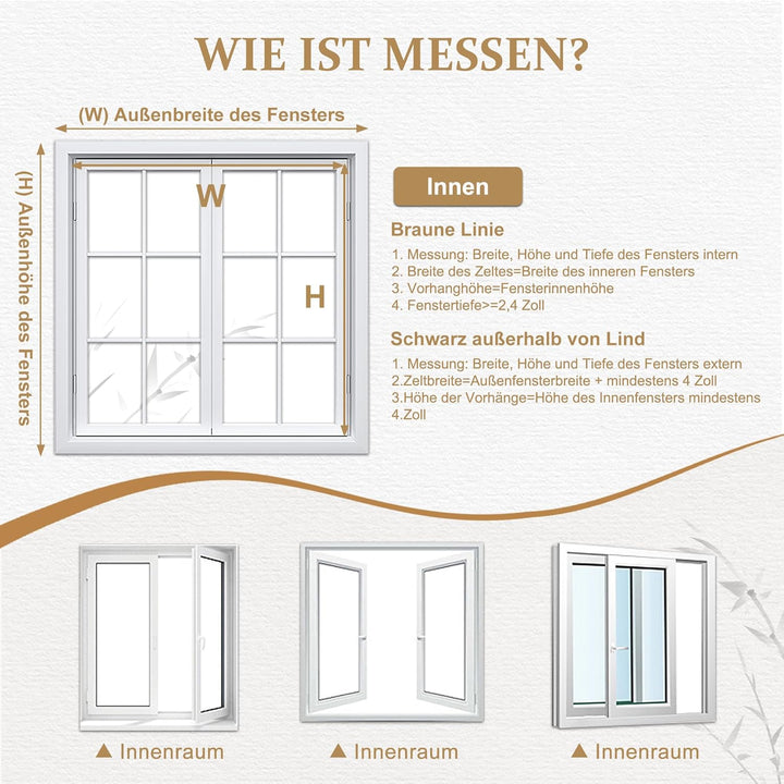 Cy.curtain bright Bambusrollo Bambus Rollo Sonnenschutz und Sichtschutz Rollo,für Fenster Und Türen,