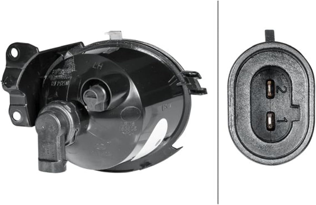 HELLA 2BA 011 109-031 Blinkleuchte - milchweiss - links - für u.a. Opel Adam (M13), Links