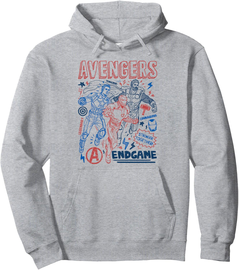 Marvel Avengers: Endgame Doodles Pullover Hoodie