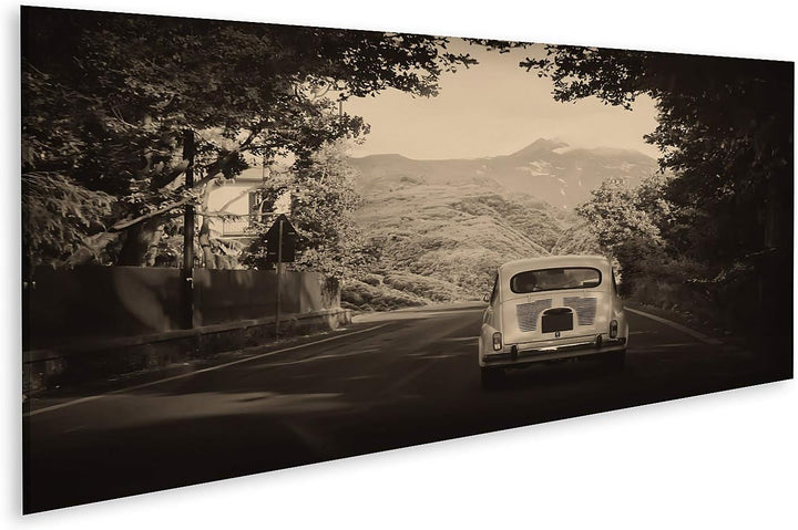 islandburner Bild auf Leinwand Old Fashioned Auto Retro Vintage Bilder Wandbilder Poster Leinwand 12