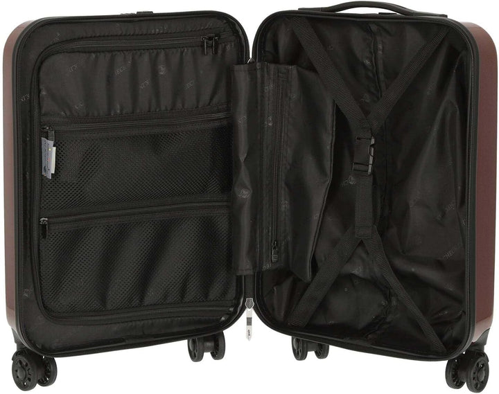 CHECK.IN London 2.0 4-Rad Kabinentrolley 55cm rot