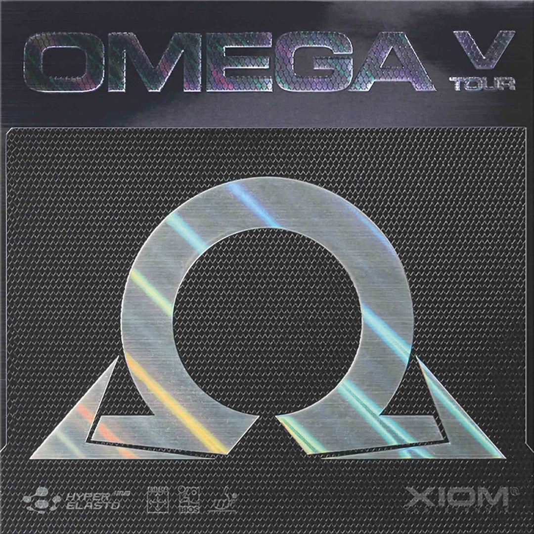 XIOM Belag Omega V Tour Schwarz 2,3 mm, Schwarz 2,3 mm