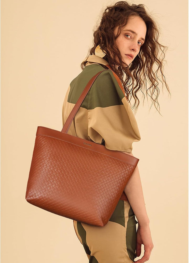 Telena Damen Schultertasche PU Leder Damen Umhängetasche Klein Crossbody Bag für Frauen Handtasche 3