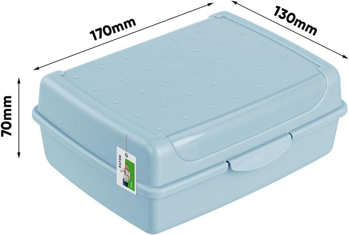 Lunchbox SET Brotdose Erwachsene Kinder - Satz mit 4 Behältern - BPA Frei Vesperbox Frühstücksbox Br