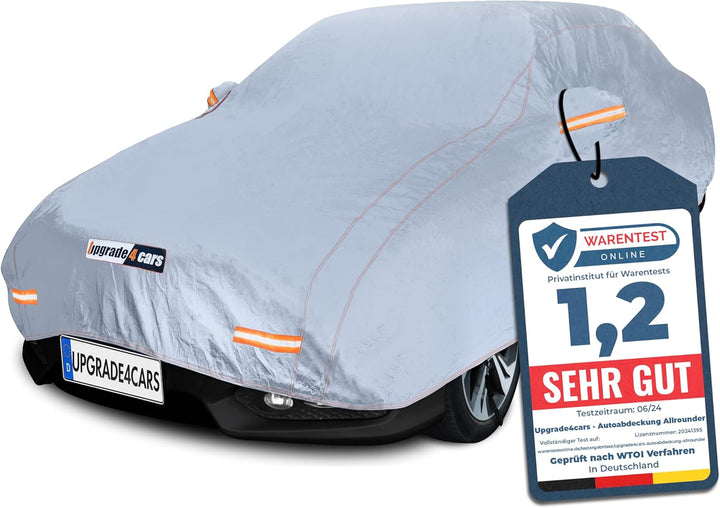 Upgrade4cars Autoabdeckung Outdoor Vollgarage | Auto Abdeckplane Komplett für alle Jahreszeiten | Au