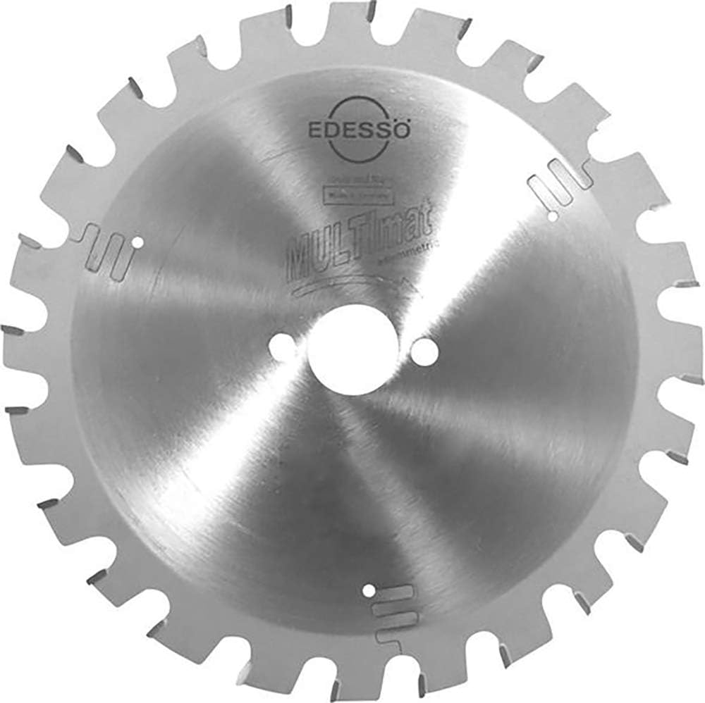 Edessö 46116020 HM-Kreissägeblatt Präzision-Super WZ 2/6/32 HW, Z=24 SWZ, 160 x 2,8/1,8 x 20 mm, Sil