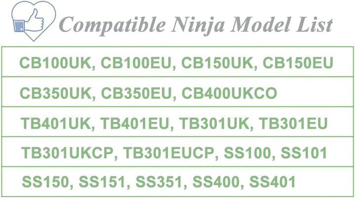 Ersatz Entsafter Klingen für Ninja Foodi Power Nutri Mixer CB350EU CB100EU CB150EU Ninja Detect Powe