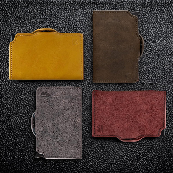 BEWMER 1 Geschütztes Kartenetui | Slim Wallet für Männer und Frauen | Kartenhalter mit RFID-Schutz u