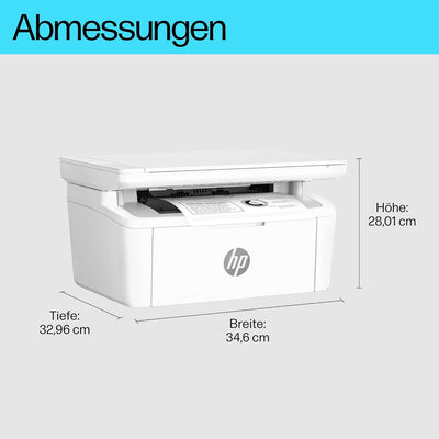 HP LaserJet MFP M140w Multifunktions-Laserdrucker, Monolaser, Drucker, Scanner, Kopierer, Duplex-Dru