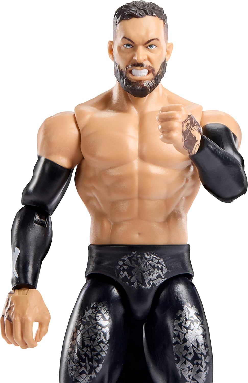 Mattel WWE Actionfiguren und Zubehörteile, ca. 15 cm grosse Superstar-Sammelfiguren mit 14 Bewegungs
