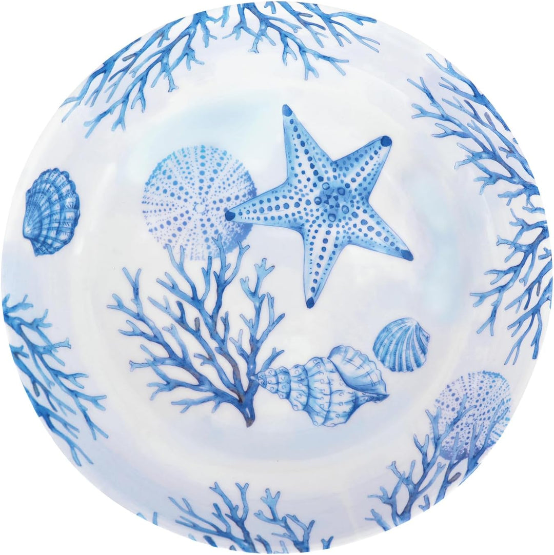 Les Jardins de la Comtesse - Suppenteller aus Melamin Koralle Ø 20 cm - Kollektion Piana
