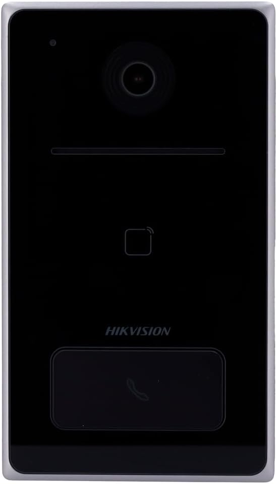 Hikvision Villa Door 2MP WiFi PoE IP Video Intercom 1 Buttons with MF Card Opening 1 Relays Surface