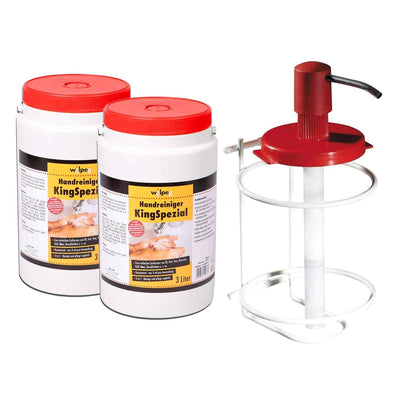WILPEG Handreiniger 3 Liter - Seife, Waschpaste, Handwaschpaste für starke Verschmutzungen wie Farbe