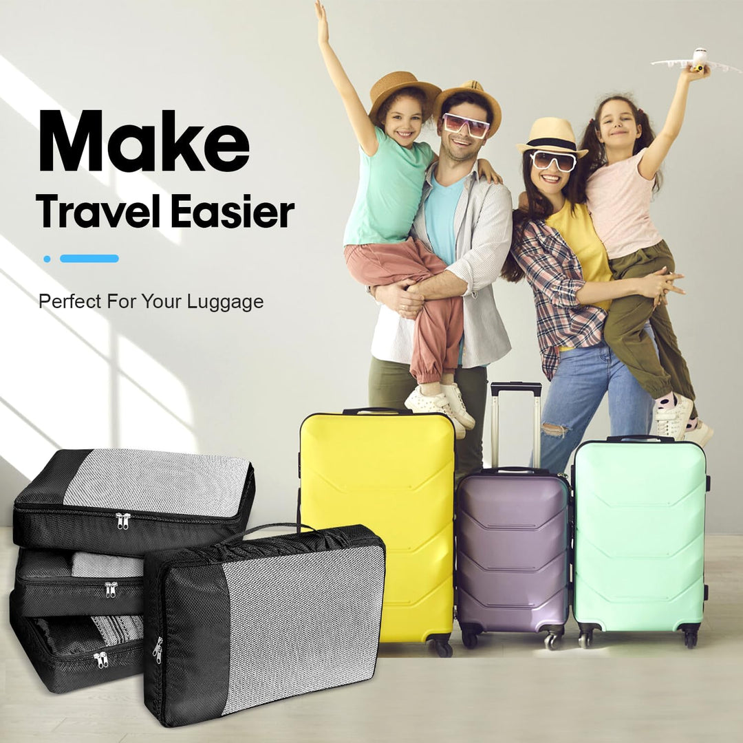 Koffer Organizer Gross Kofferorganizer Kleidertaschen Set Koffer Organizer Set 4 Stück Travel Essent