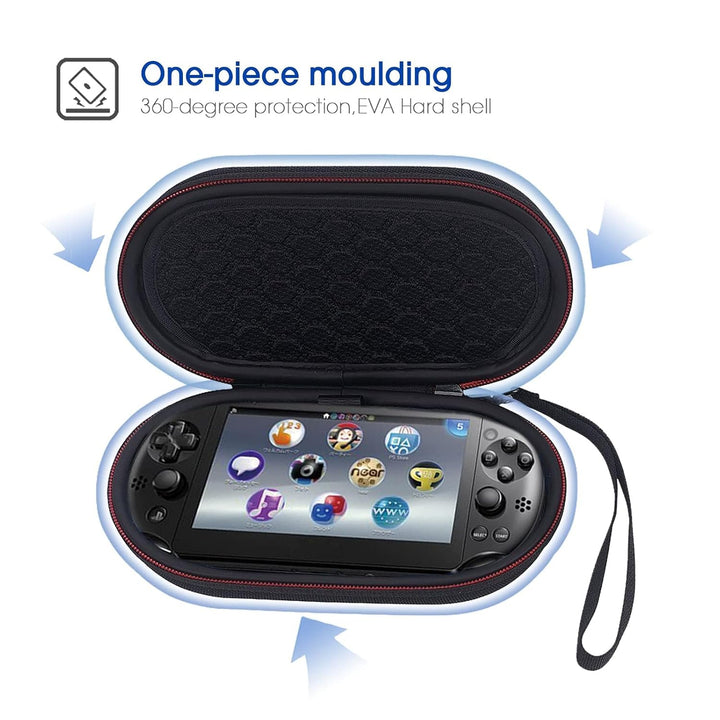Smatree Tragetasche Kompatibel mit PS Vita 1000/ PS Vita 2000/ PSV 2000/ PSP 3000 mit Abdeckung, PS
