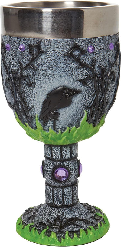 ENESCO Disney Showcase Sleeping Beauty Maleficent Dekorativer Kelchkelch, 18 cm, Mehrfarbig