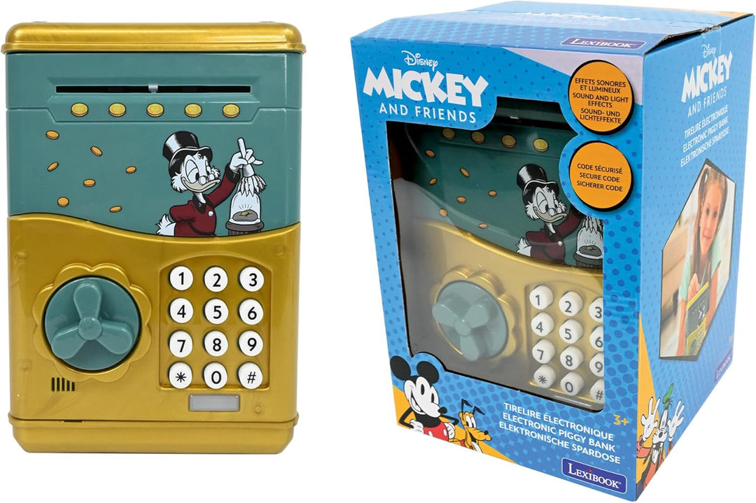 Lexibook - Scrooge McDuck - Electronic Piggy Bank (JG150SC)