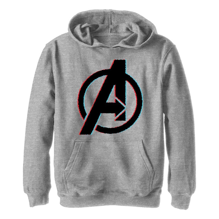 Marvel Jungen Avengers Classic Avenger 3d Kapuzenpulli, Athletisch Heather, XL