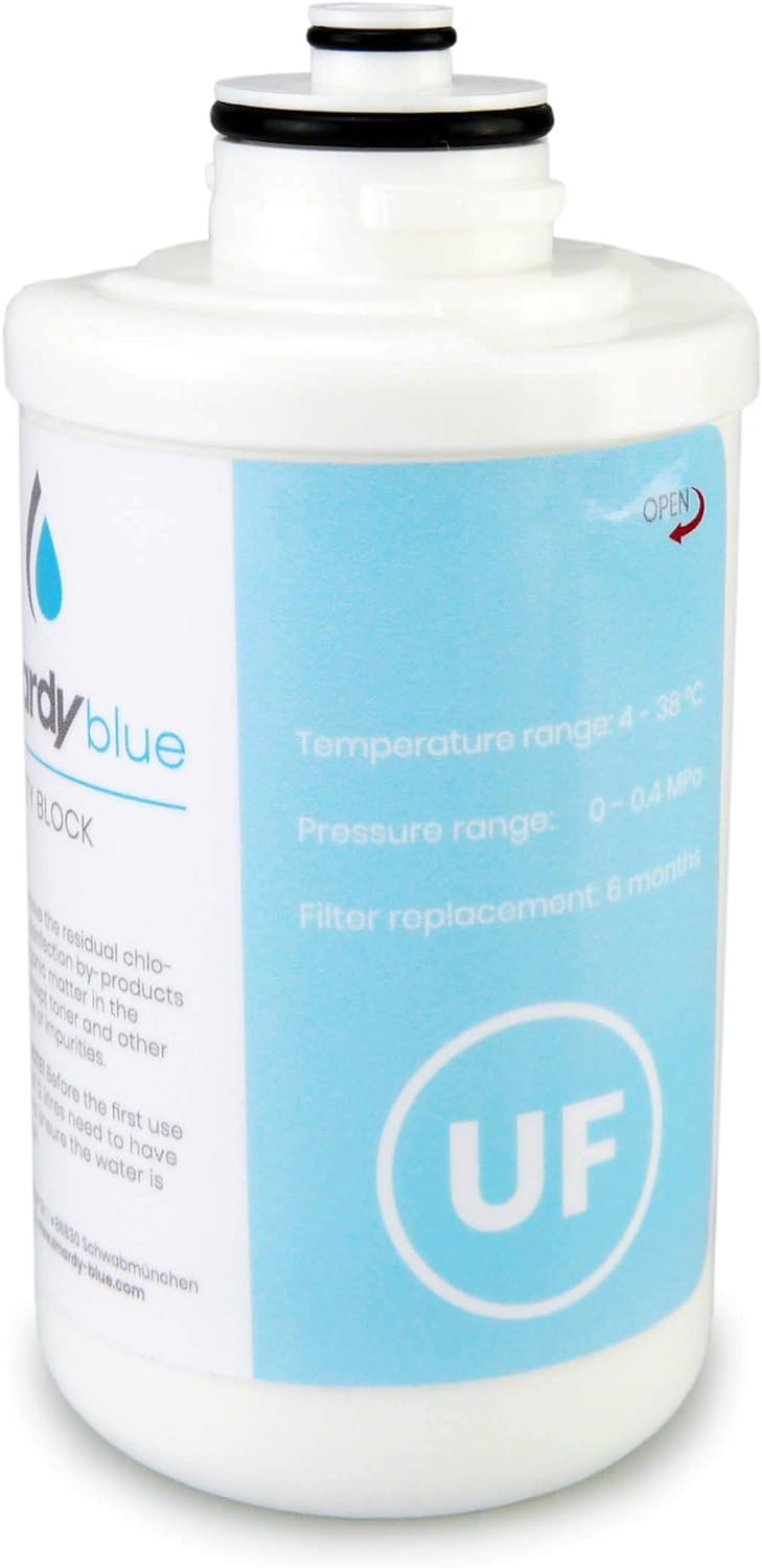 smardy 2in1 Ersatzfilter Set - Aktivkohle-Filter + Ultrafiltrations-Membran für Soda & Cool Wassersp