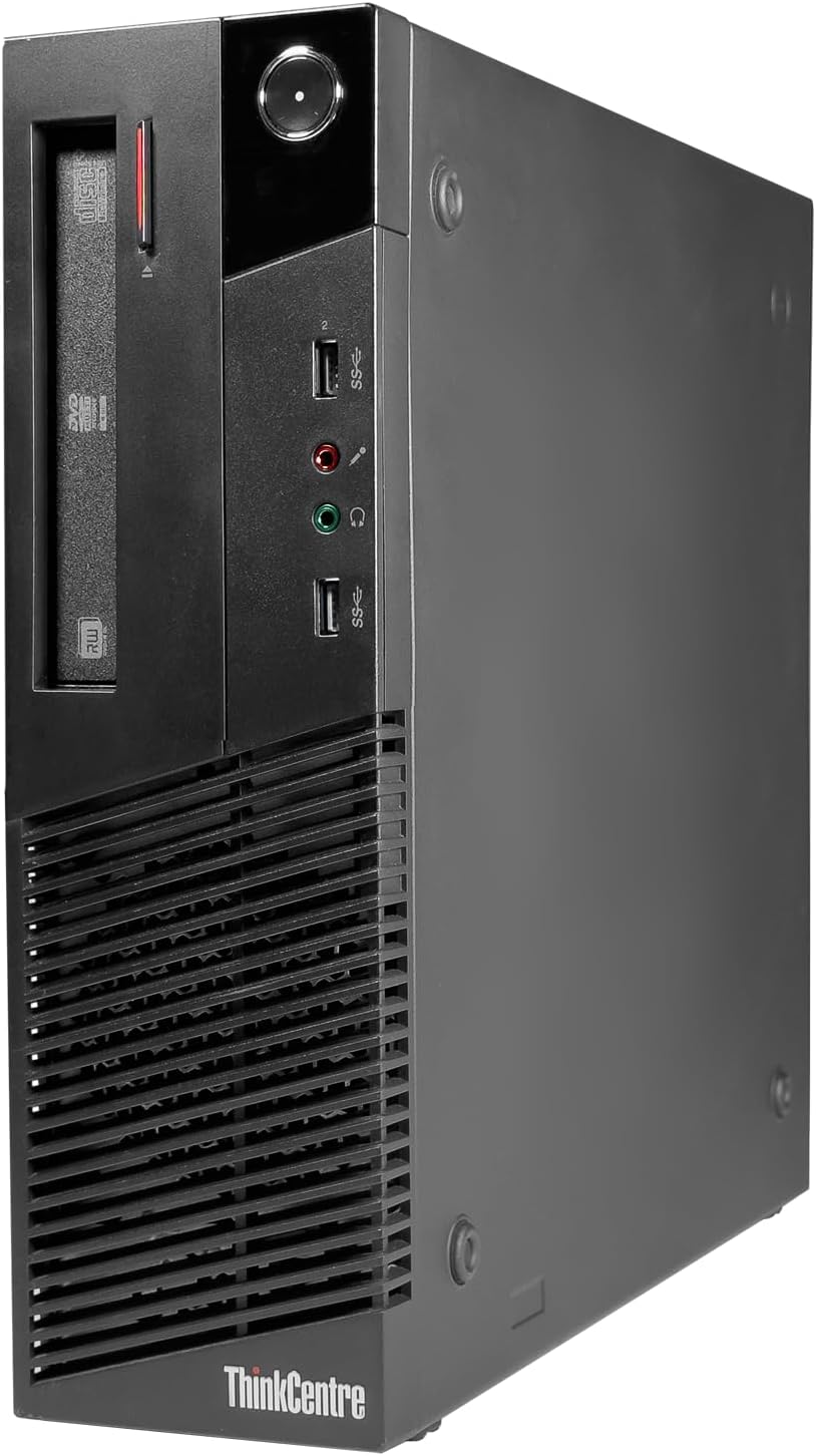 Lenovo - Schneller PC mit Intel Core i7 - Desktop Computer + Silent Rechner für Büro & Home Office m
