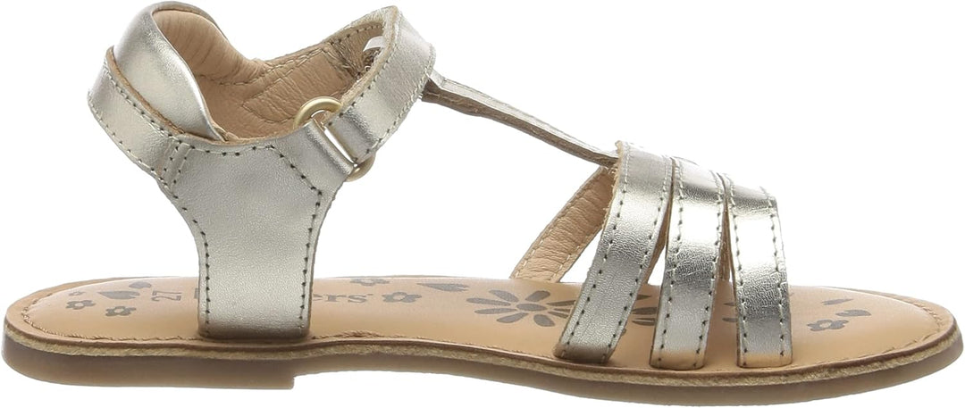 Kickers Mädchen Diamanto Sandale 24 EU Gold, 24 EU Gold