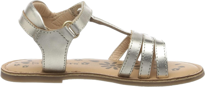 Kickers Mädchen Diamanto Sandale 24 EU Gold, 24 EU Gold