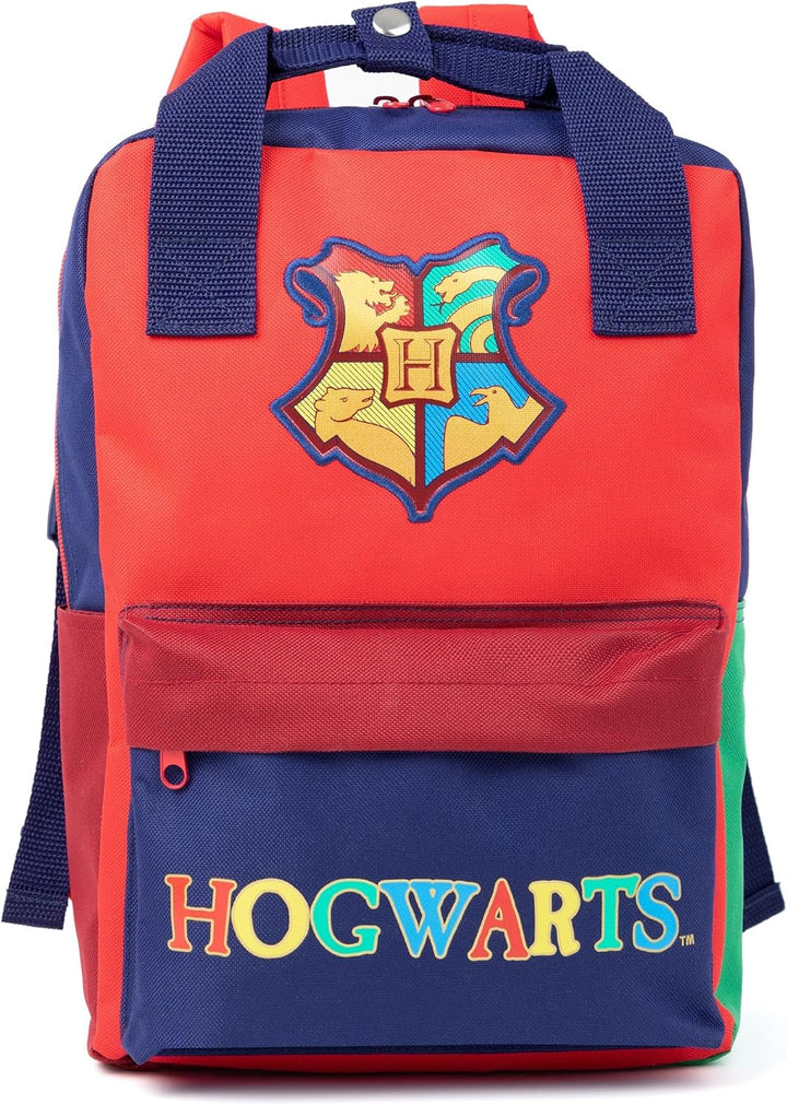 Harry Potter Kinder-Rucksack | Zauberer-Schulrucksack mit Federmäppchen, Lunchtasche & Trinkflasche