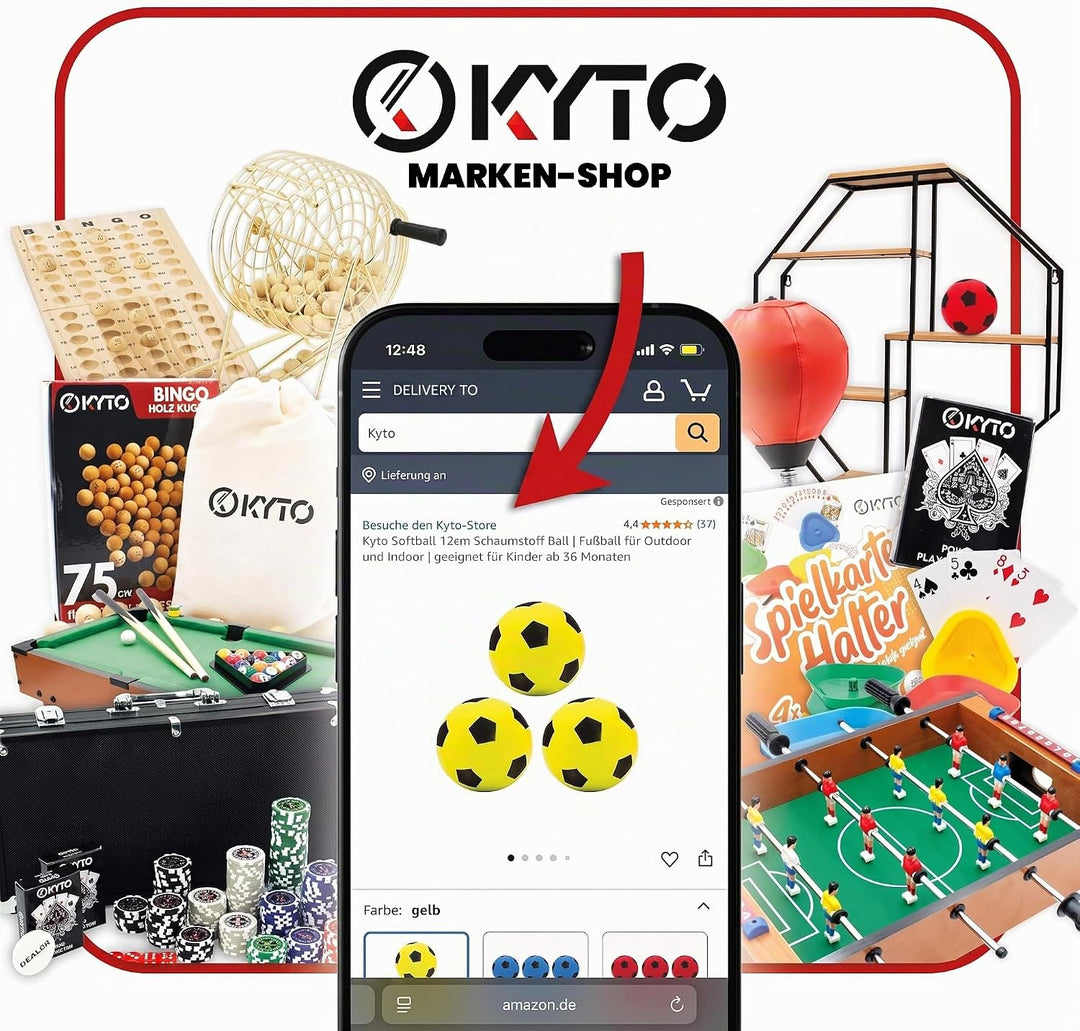 Kyto Fahrrad Wandhalterung (1x oder 2x) - Platzsparend in Garage, Wohnung &amp; Keller für E Bike, MTB,
