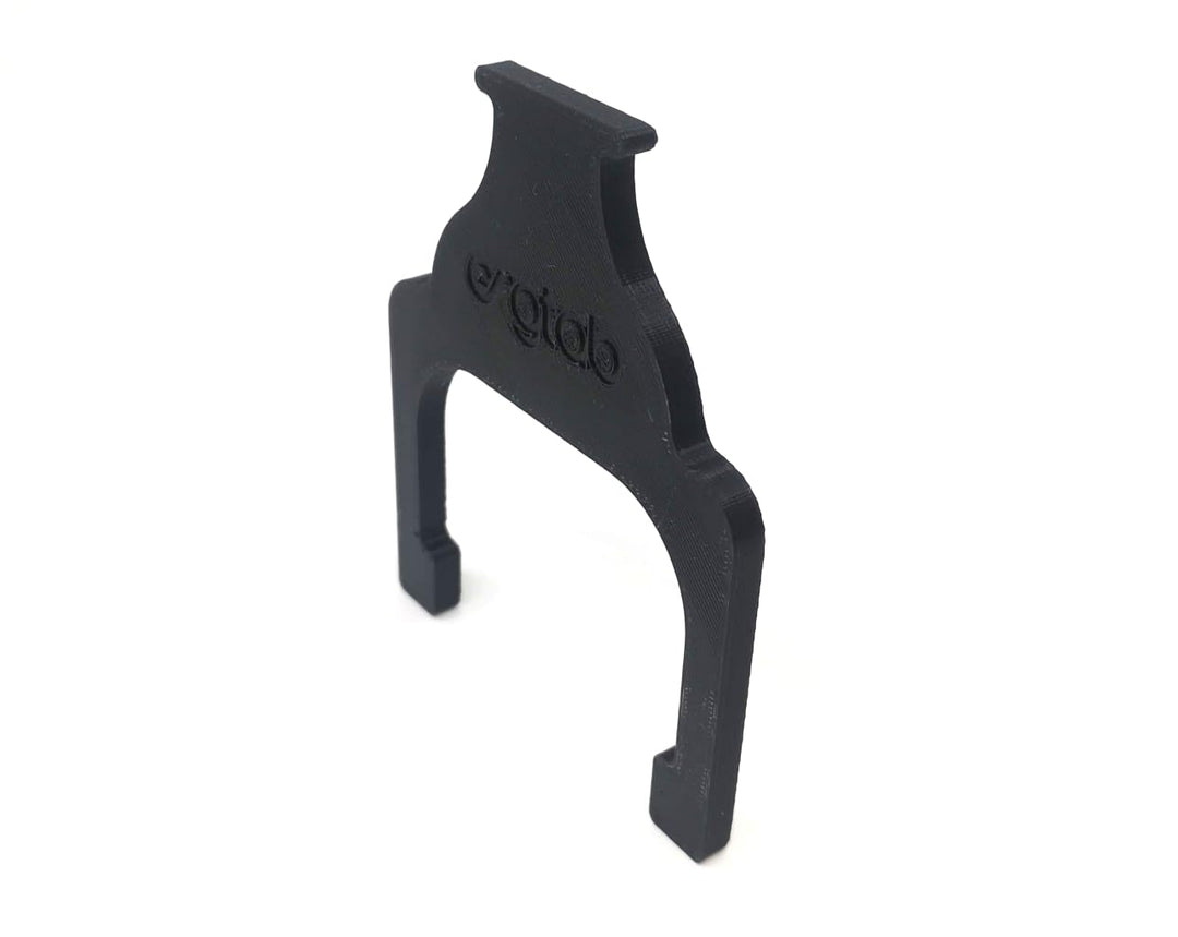 Ergtab Griffhalterung zum Schmieren der Kette kompatibel zu Concept2 Rudergeräten Schwarz, Schwarz