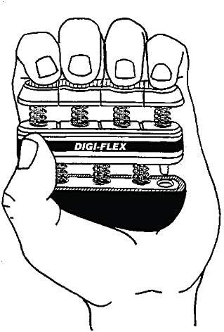 Digi-Flex Handtrainer Fingertrainer Digiflex (gelb extra leicht)