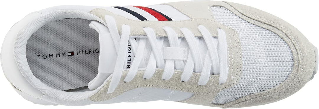 Tommy Hilfiger Schuhe-Sneakers/Sportschuhe Herren 42 EU Weiss, 42 EU Weiss