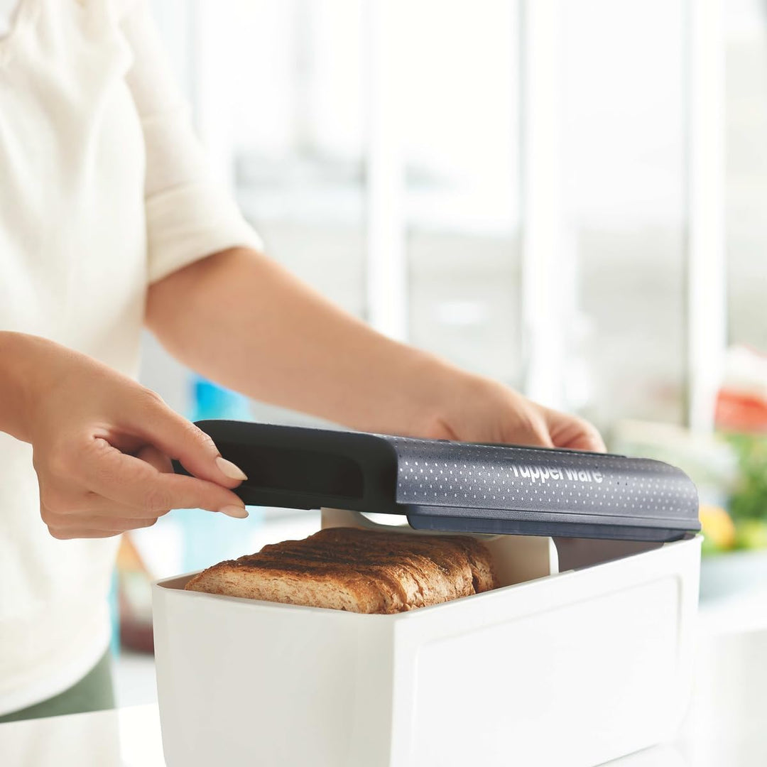 Tupperware BreadSmart Junior – Innovativer Brotkasten hält Backwaren länger frisch – Küchenaufbewahr