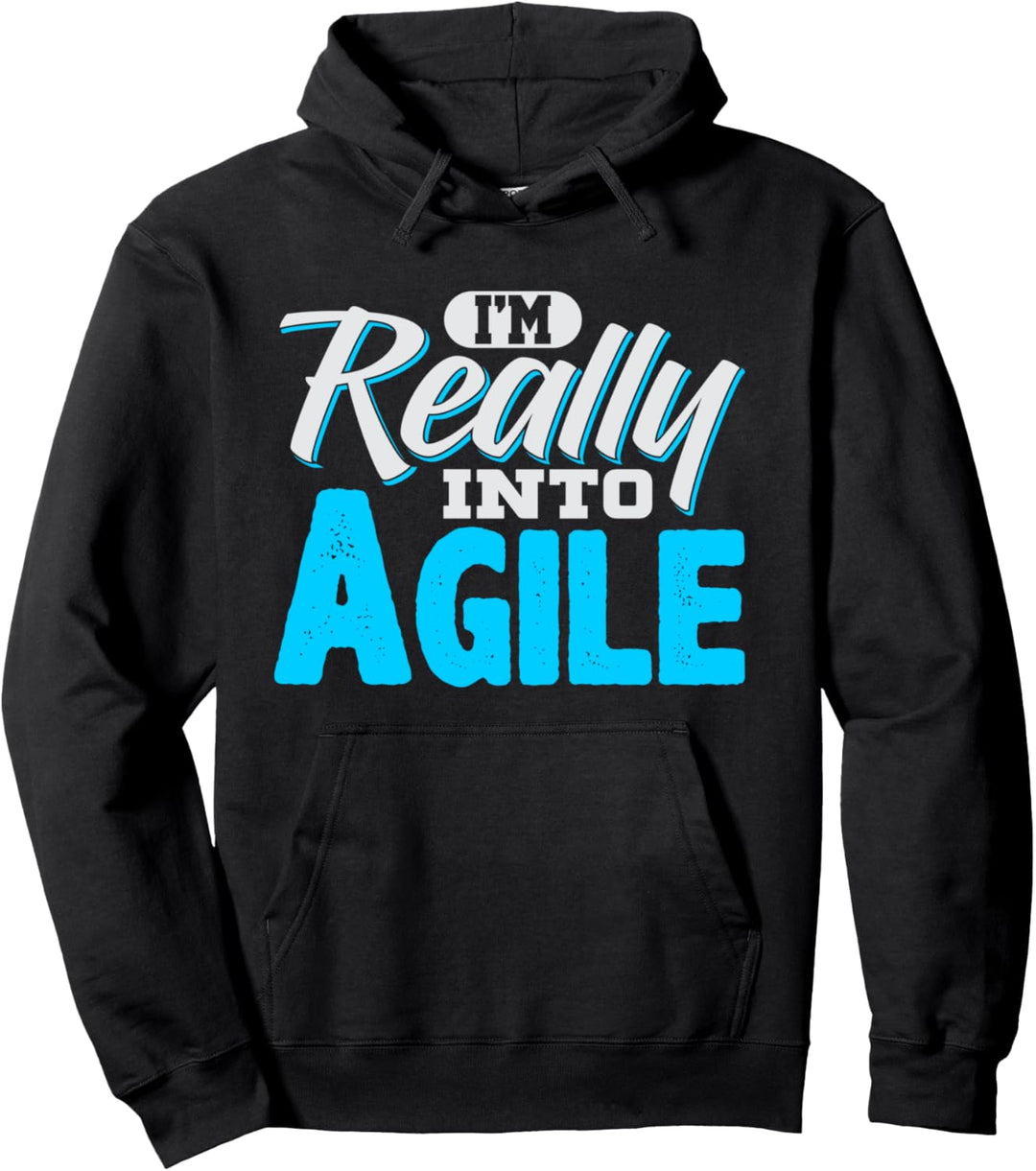 Agile Love Cult Religion Project Management Funny PM Coach Pullover Hoodie