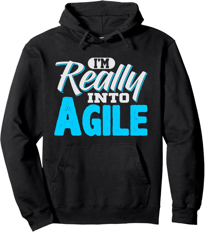 Agile Love Cult Religion Project Management Funny PM Coach Pullover Hoodie