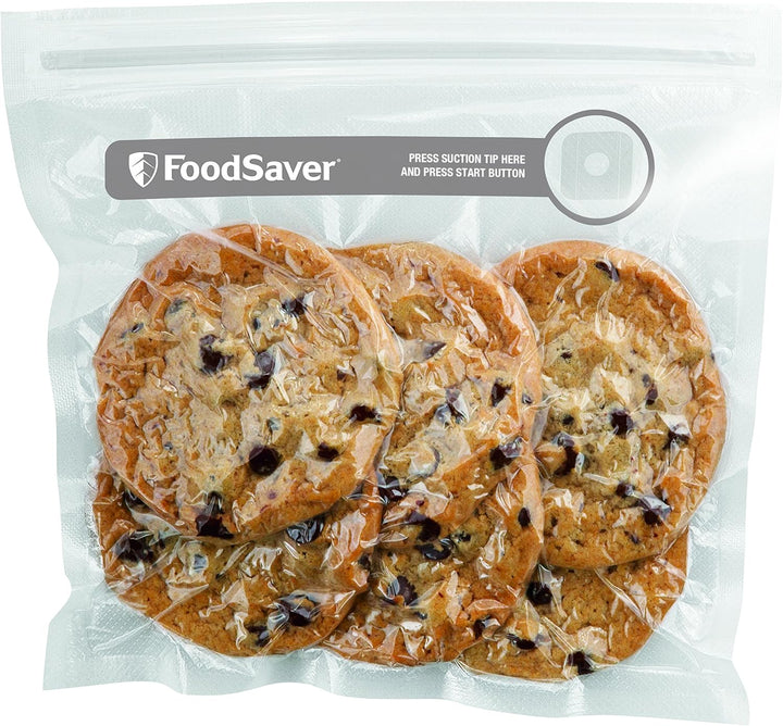 Foodsaver Vakuumiergerät für Lebensmittel mit integrierter Rollenaufbewahrung &amp; wiederverwendbare Va