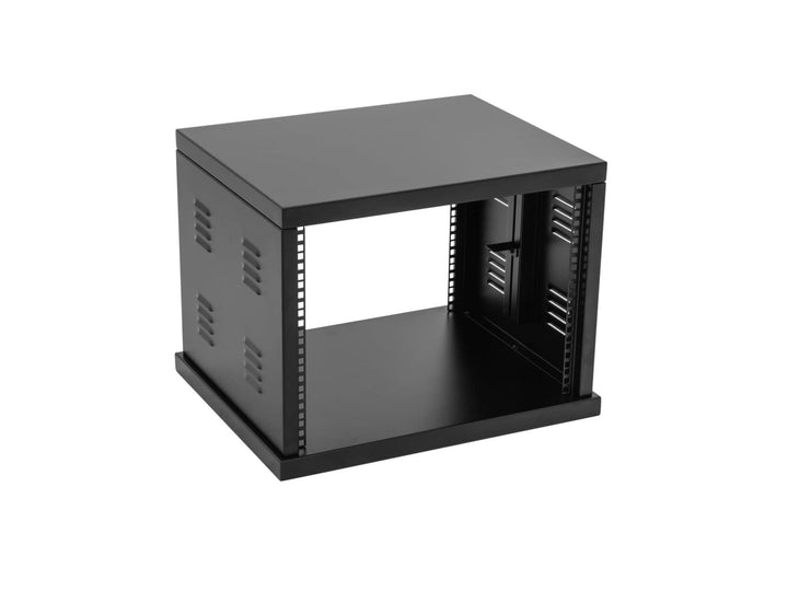 ROADINGER Stahl-Rack SR-19, 8HE | Pulverbeschichtetes Stahlrack, ideal für Festinstallationen