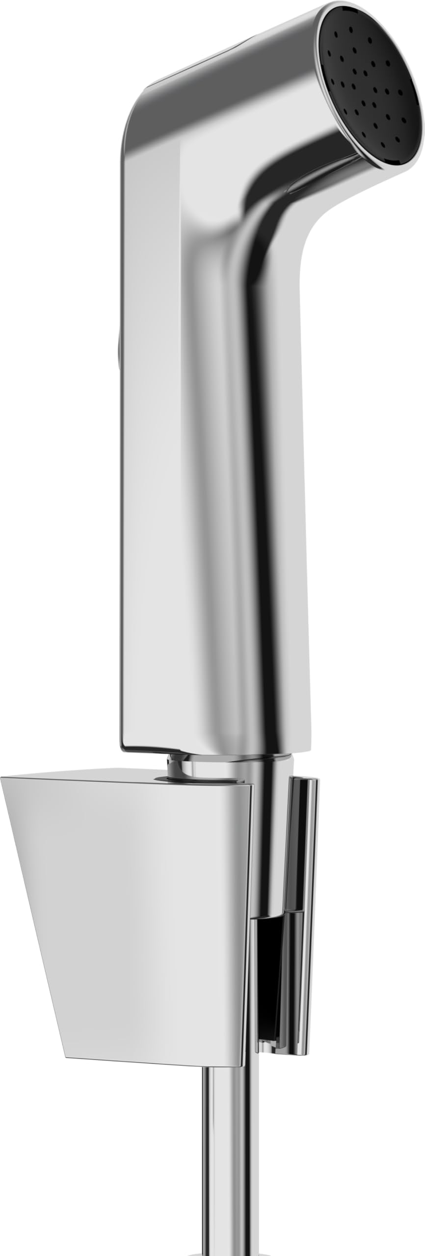 hansgrohe Bidette Handbrause S mit 1 wassersparenden Strahlart (EcoSmart), inkl. Brausehalter und Br