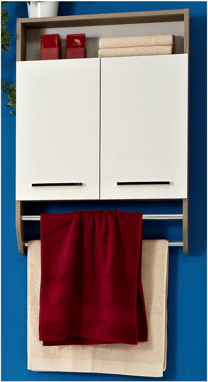 Pelipal Badezimmer Hängeschrank Quickset 380 in Sanremo Eiche Terra quer Nachbildung, 60 cm breit |