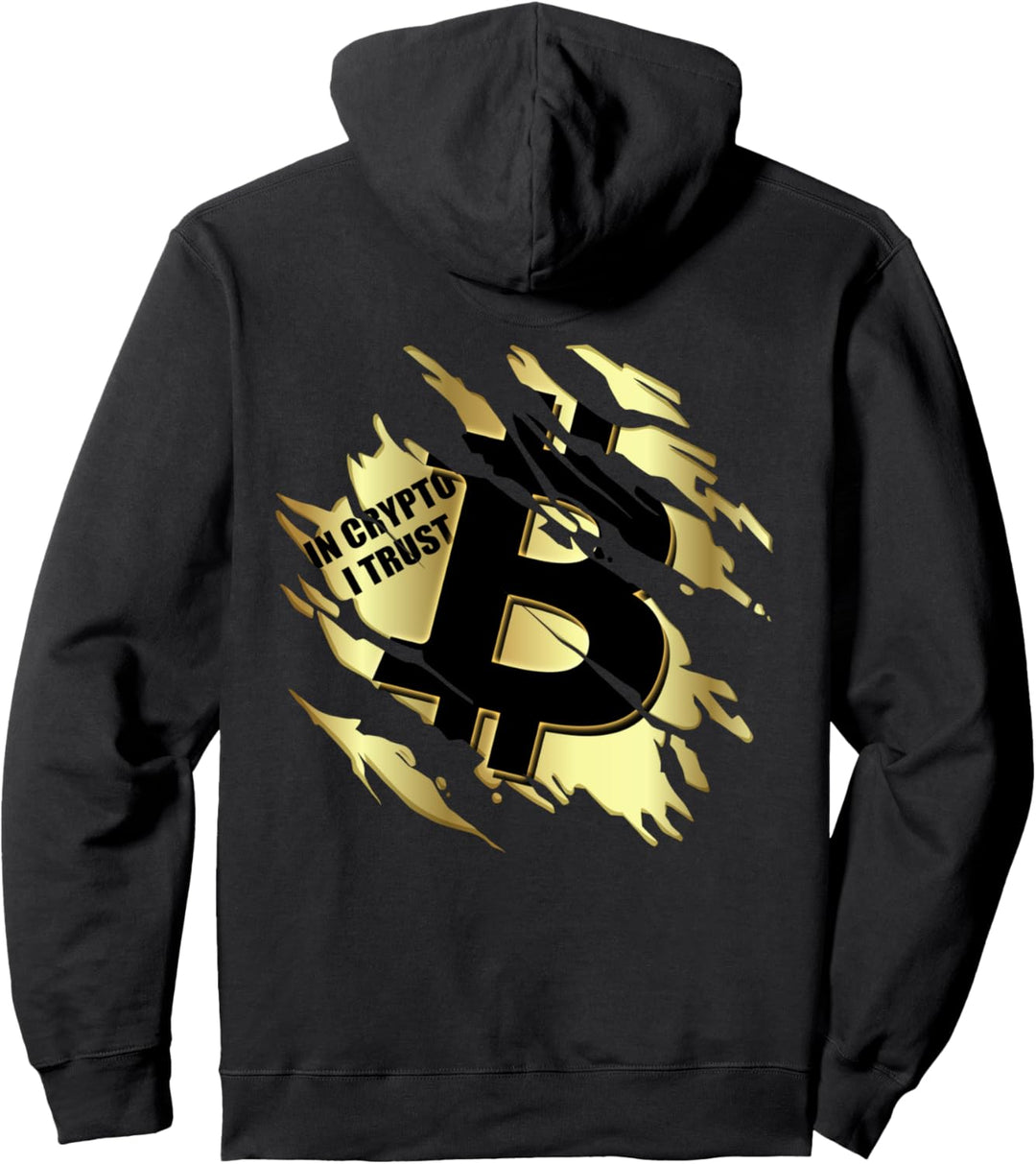 Aktien Broker Crypto Bitcoin Börse Trader Cryptocurrency Pullover Hoodie
