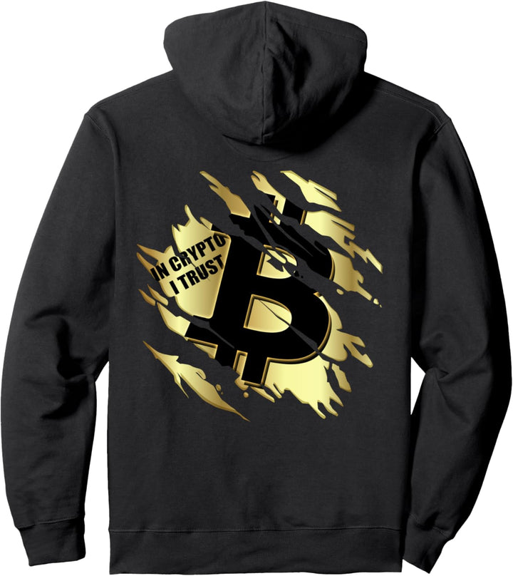 Aktien Broker Crypto Bitcoin Börse Trader Cryptocurrency Pullover Hoodie