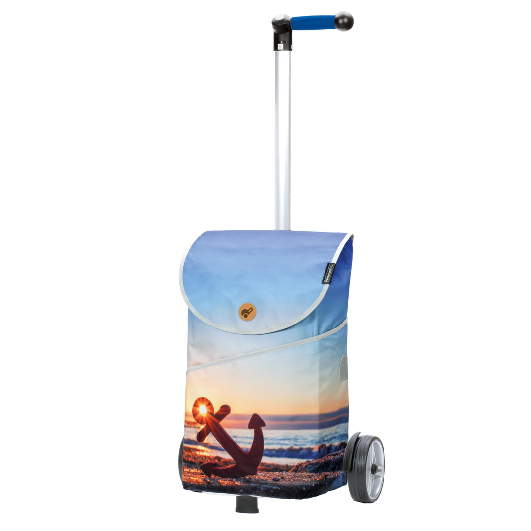 Andersen Einkaufstrolley - 46 Liter - höhenverstellbar - Aufhängung für Einkaufswagen - belastbar 40