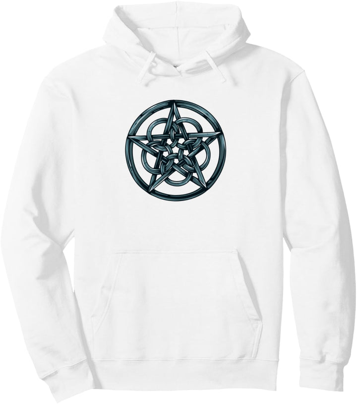 Wiccan Pagan Pentakel, Okult Samhain Hexe Pentagramm Pullover Hoodie